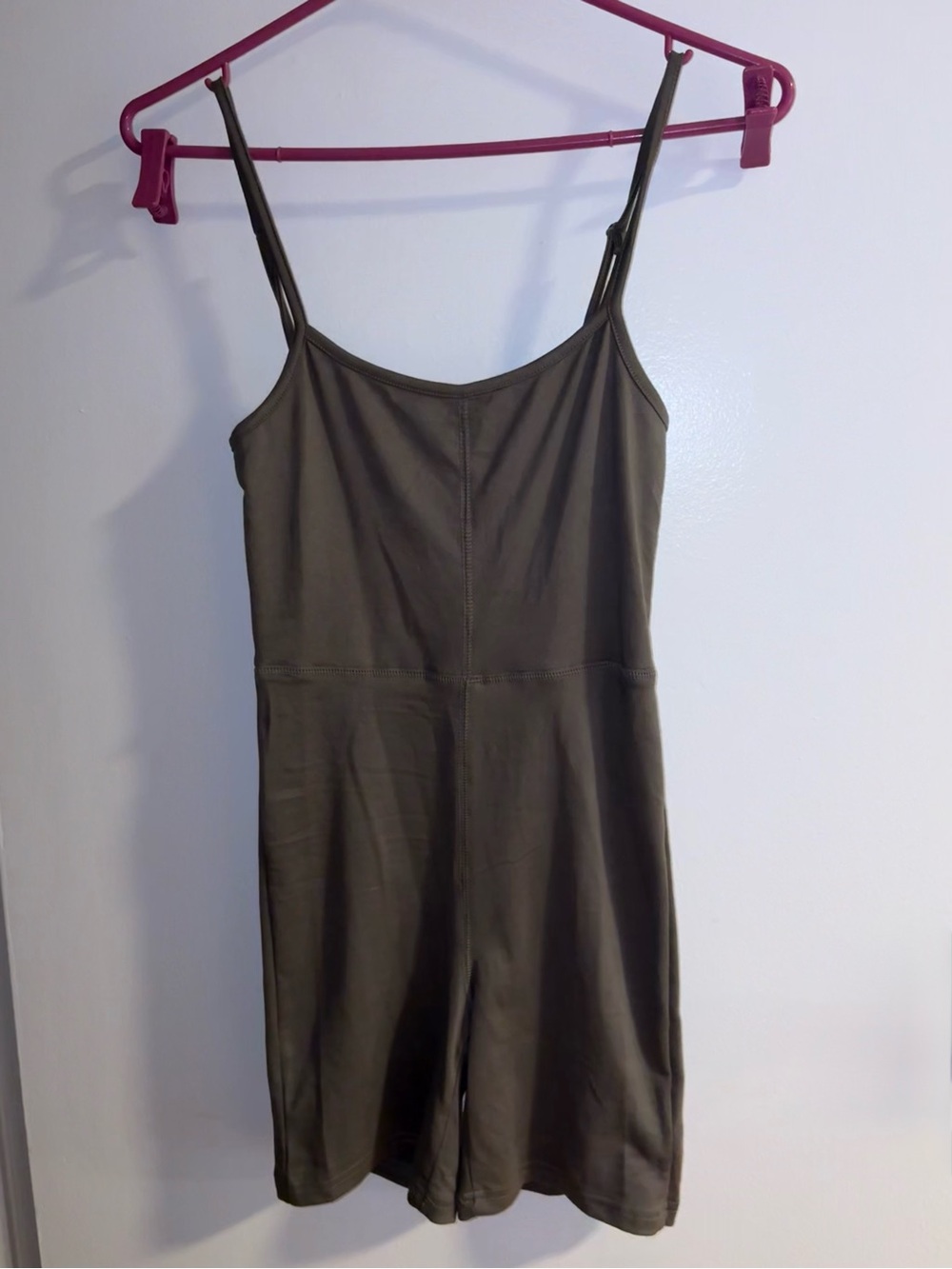Ardene Basic Green Tank Romper